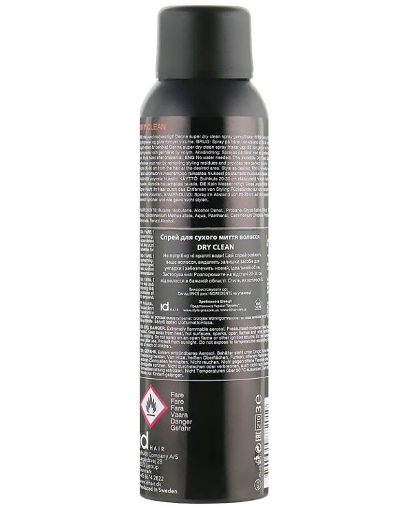 IdHair - Сухой шампунь Mé Dry Clean 150 мл back