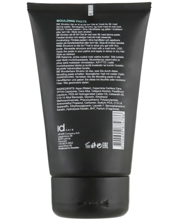 IdHair - Паста для создания текстуры Mé Moulding Paste 90 мл back
