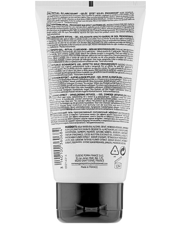 Eugene Perma - Gel The effect of sun-bleached hair Solaris Sun Effect Jelly 150ml back