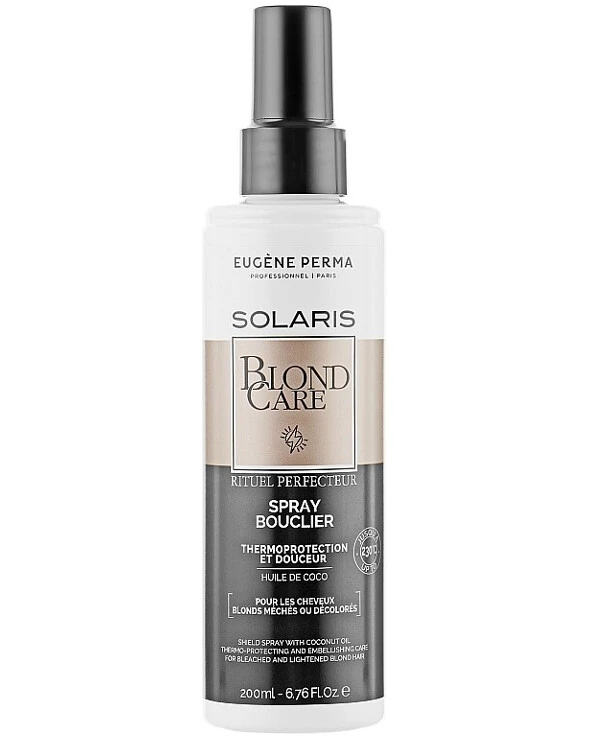 Eugene Perma - Термозащитный спрей для осветлённых и мелированных волос Solaris Blond Care Spray Shield 200 мл