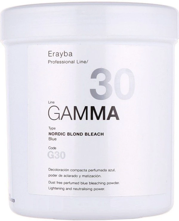 Erayba - Пудра для осветления «Нордик» с антижелтым эффектом G30 Nordic Blond Bleach 500 г