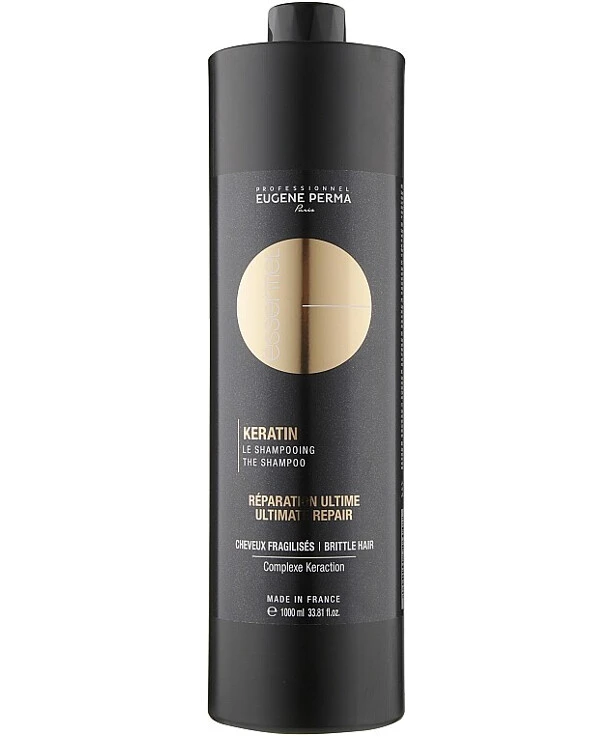 Eugene Perma - Зміцнюючий шампунь для волосся Essentiel Keratin The Shampoo 1000 мл