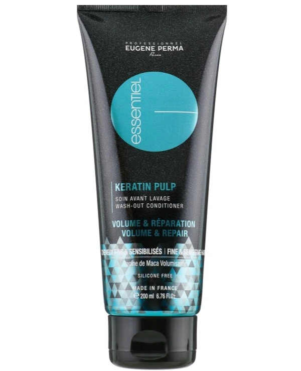 Eugene Perma - Уход для объёма тонких и повреждённых волос Keratin Pulp Volume&Repair Wash-Out Conditioner 200 мл