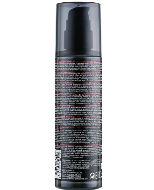 Eugene Perma - Oil for express drying of curled hair Keratin Frizz Control Express Drying Oil 200ml back