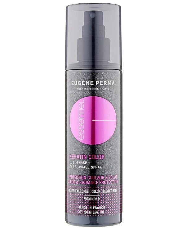 Eugene Perma - Спрей защитный би-фаз для окрашенных волос Keratin Color Bi Phase Spray 200 мл