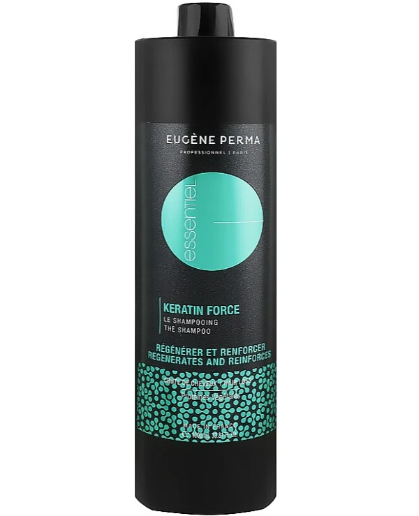 Eugene Perma - Шампунь стимулирующий рост волос Keratin Force Shampoo 1000 мл