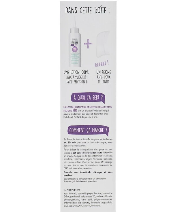 Детский лосьон против вшей | Collections Nature Kids Lotion Anti-Poux фото, цена, купить