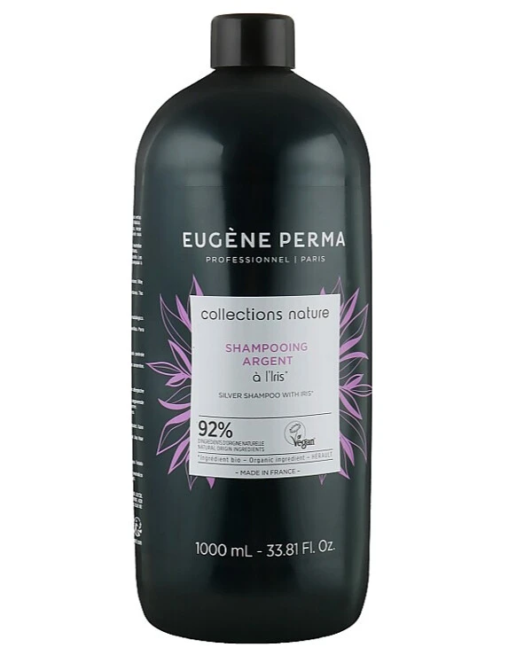Eugene Perma - Silver shampoo for bleached, highlighted and gray hair Collections Nature Shampooing Argent 1000ml