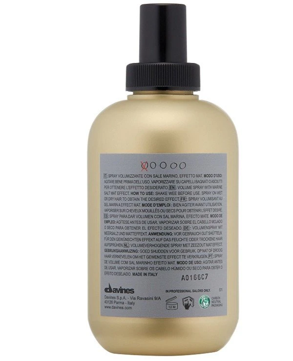 Davines Спрей с морской солью для объемных свободных укладок | Sea Salt Spray  фото, цена, купить