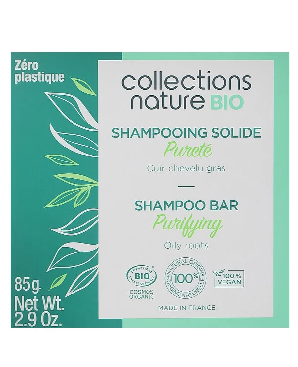 Eugene Perma - Твердый шампунь очищающий Collections Nature Bio Organic Solid Shampoo Purifying 85 г