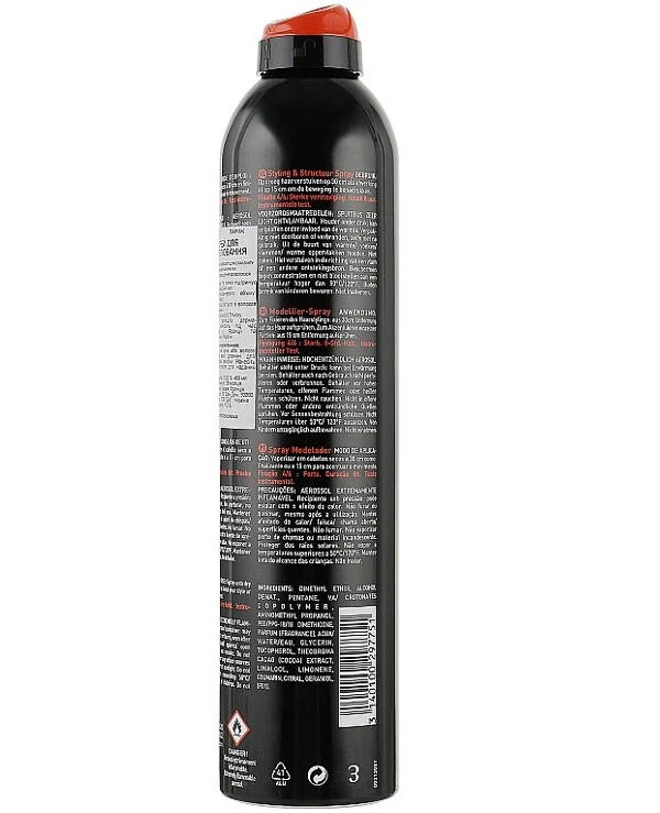 Eugene Perma - Modeling spray Artiste Spray Modeler 4 450ml back
