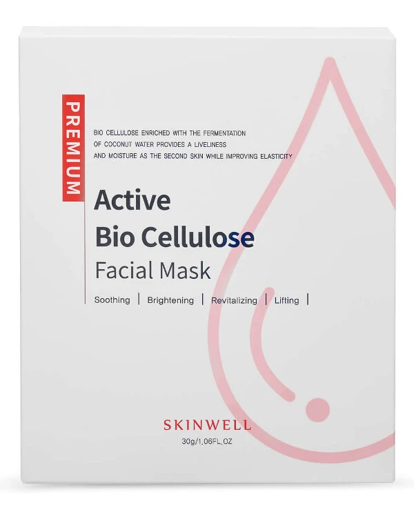 Histolab - Премиальная маска 4 эффекта с комплексом ACTIVE Premium Active Bio Celluloze Facial Mask 5 шт х 30 г