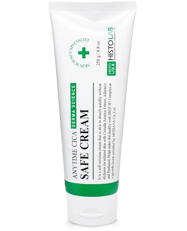 Histolab - Захисний регенеруючий крем-гель Друга шкіра Anytime Cica Safe Cream 250 мл