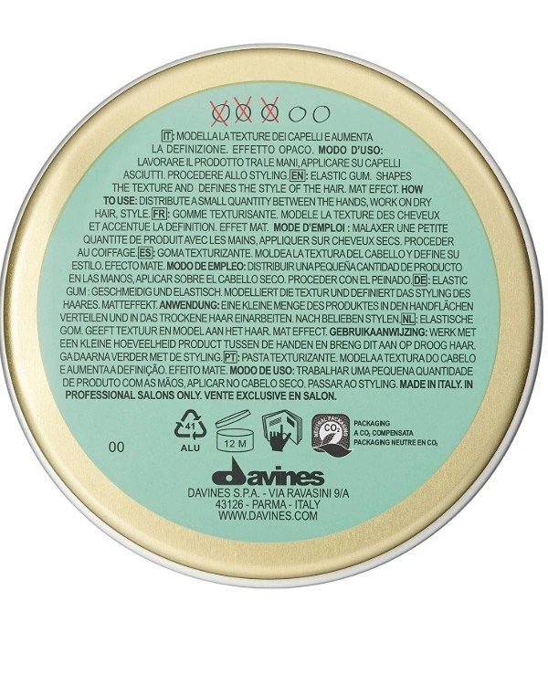 Davines Finishing medium fixation | Medium fixation3