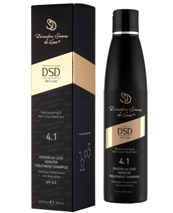 DSD de Luxe (Divination Simone DeLuxe) - Восстанавливающий шампунь с кератином Keratin Treatment Shampoo 200 мл back