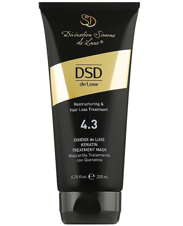 DSD de Luxe (Divination Simone DeLuxe) - Восстанавливающая маска с кератином Keratin Treatment Mask 200 мл