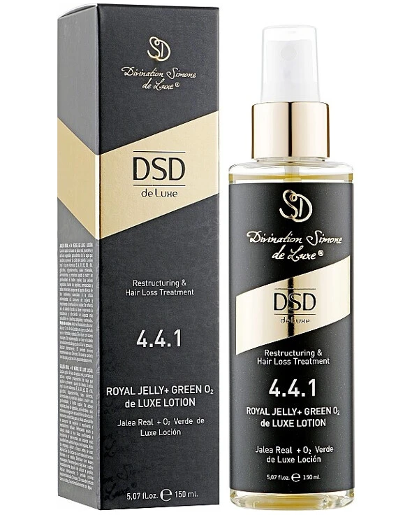 DSD de Luxe (Divination Simone DeLuxe) - Лосьон двойного действия Роял Джели + зеленый кислород Royal Jelly + GreenO2 Lotion 150 мл back