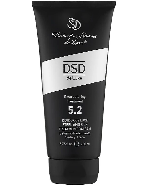 DSD de Luxe (Divination Simone DeLuxe) - Восстанавливающий бальзам Сталь и шелк Steel and Silk Treatment Balsam 
