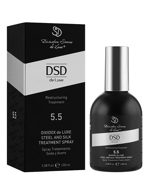 DSD de Luxe (Divination Simone DeLuxe) - Восстанавливающий спрей Сталь и шелк Steel and Silk Treatment Spray 100 мл back