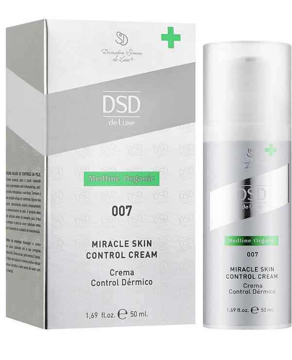 DSD de Luxe (Divination Simone DeLuxe) - Миракл Скин Контроль крем Medline Organic Miracle Skin Control Cream 50 мл back