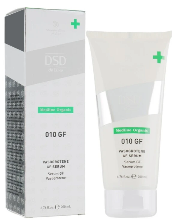 DSD de Luxe (Divination Simone DeLuxe) - Сыворотка Вазогротен с факторами роста Medline Organic Vasogrotene Gf Serum 200 мл