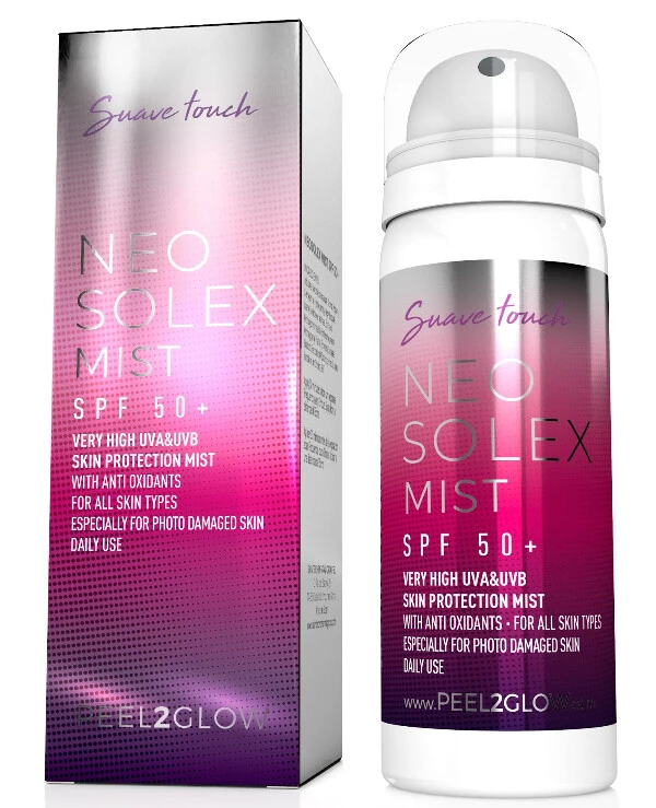 Skin Tech - Солнцезащитный мист SPF 50+ Peel2Glow Neosolex Mist SPF 50+ 50 мл