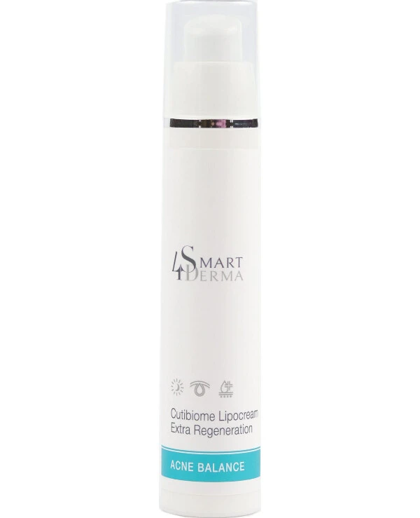 Smart4Derma - Ночной липосомальный крем Кутибиом Cuutibiome lipocream extra regeneration 50 мл