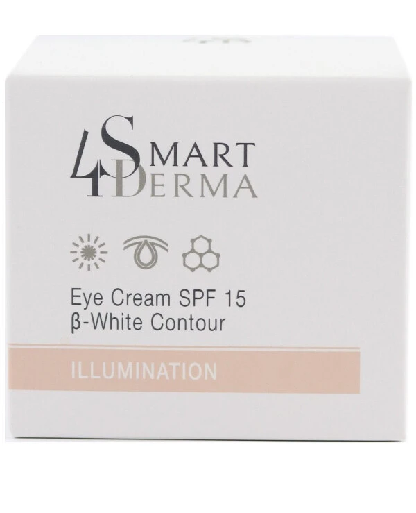 Smart4Derma - Осветляющий крем SPF 15 Светящийся взгляд Eye cream spf 15 b-white contour 30 мл