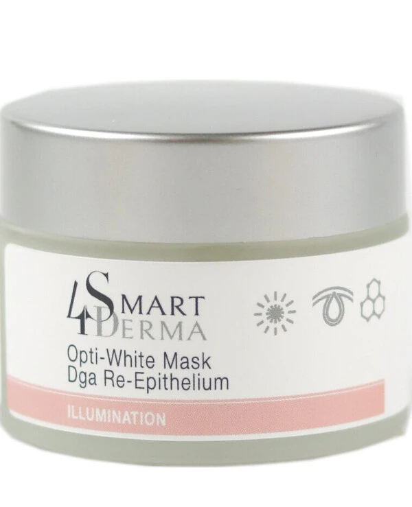 Smart4Derma - Оптически отбеливающая реэпителизирующая маска Opti-white mask dga re-epithelium 50 мл