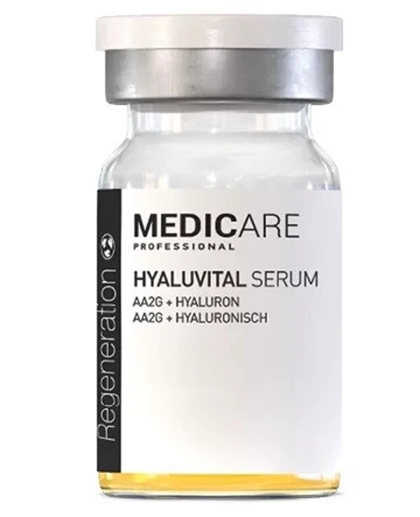Medicare Professional - Ревитализирующая сыворотка-энергетик Hyaluvital Serum 5 мл х 2 шт
