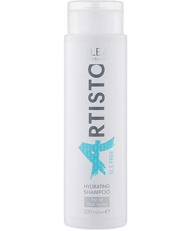 Elea Artisto - Sulfate-free moisturizing hair shampoo Hydra Intense Shampoo SLS Free 200ml