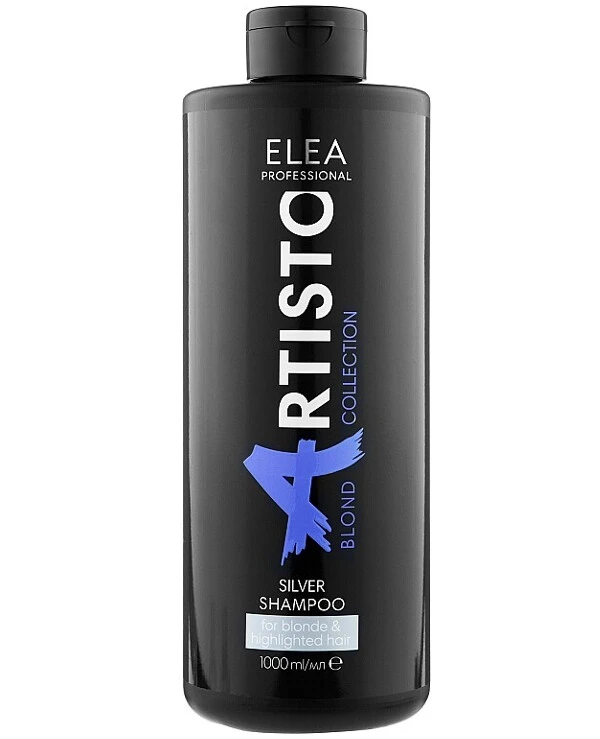 Elea Artisto - Шампунь для нейтралізації жовтизни Silver Shampoo 1000 мл