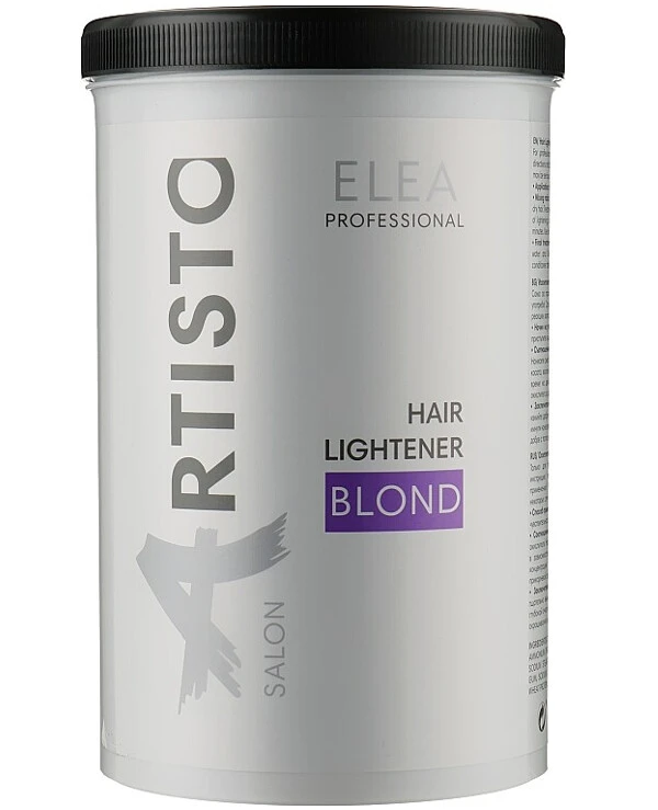 Elea Artisto - Пудра осветляющая для волос Hair Lightener Blond 500 г