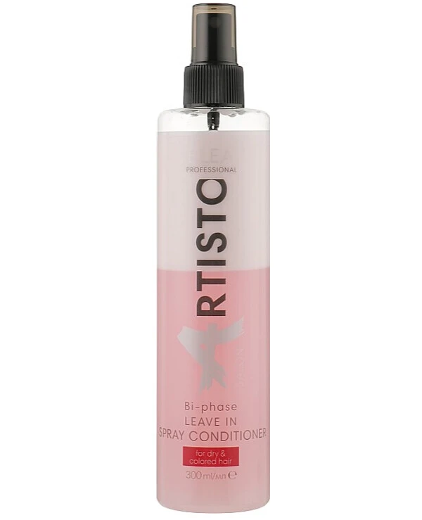 Elea Artisto - Двухфазный восстанавливающий спрей-кондиционер для волос Bi-Phase Leave In Spray Conditioner 300 мл