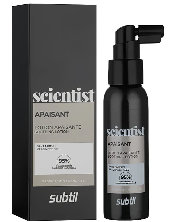 Subtil - A soothing lotion for irritated scalp Scientist Lotion Apaisante 75ml back