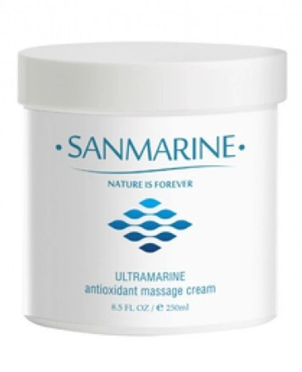 Sanmarine - Антиоксидантный массажный крем для лица Ultramarine Antioxidant Massage Cream 250 мл