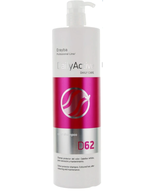 Erayba - Шампунь для догляду після фарбування D62 Color Factor Shampoo 1000 мл