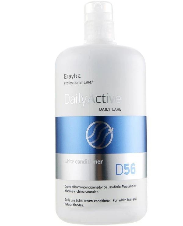 Erayba - Кондиционер для седых и осветленных волос D56 White Factor Conditioner 1000 мл