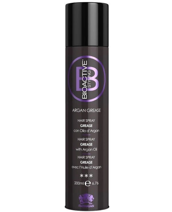 Farmagan - Спрей-блеск с аргановым маслом Bioactive Argan Grease 200 мл