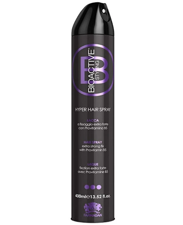 Farmagan - Лак для волос экстрасильной фиксации Bioactive Hyper Hair Spray 400 мл