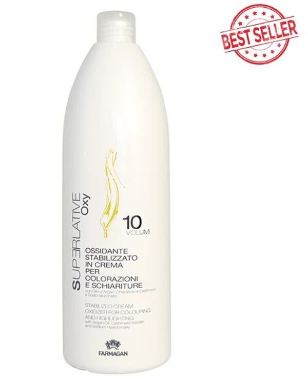 Farmagan - Кремообразный оксидант 10 Vol SuperLative Oxy 3 %, 950 мл