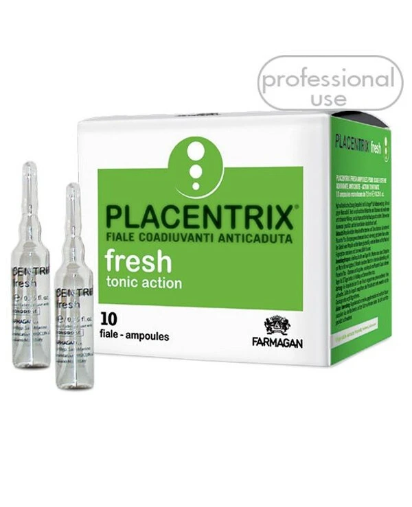 Farmagan - Лосьон от выпадения волос для жирной кожи в ампулах Placentrix Fresh Ampoules 7.5 мл х 10 шт