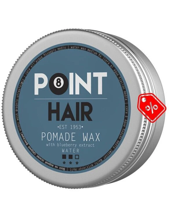 Farmagan - Моделирующий воск на водной основе средней фиксации Point Barber Hair Pomade Wax 100 мл