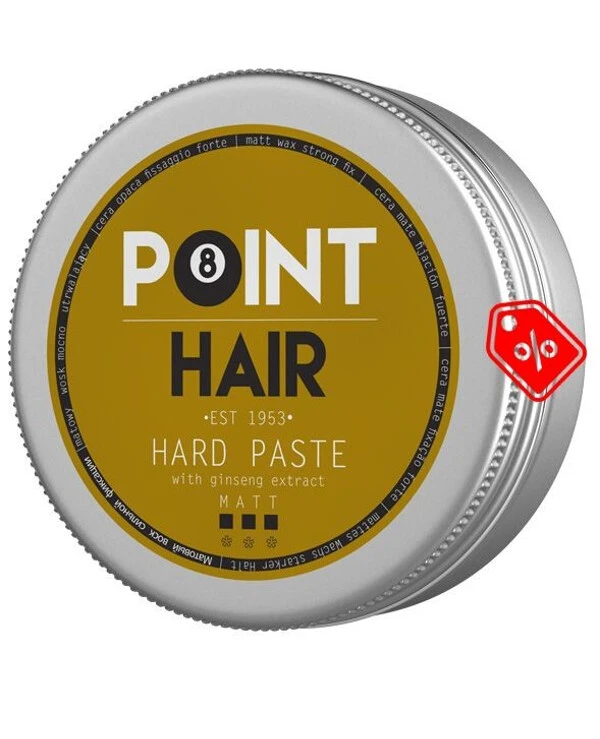 Farmagan - Матовая паста сильной фиксации Point Barber Hair Hard Paste 100 мл