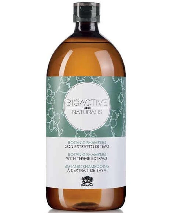 Farmagan - Натуральный шампунь с экстрактом Тимьяна и Оливы Bioactive Naturalis Botanic Shampoo with Thyme Extract 1000 мл