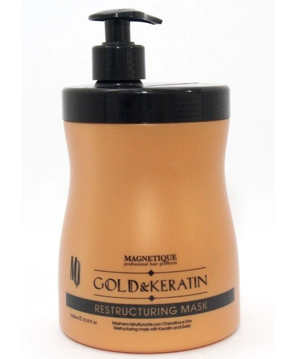 Magnetique - Regenerating mask with keratin and microactive gold Gold & Keratin Restructuring Mask 1000ml
