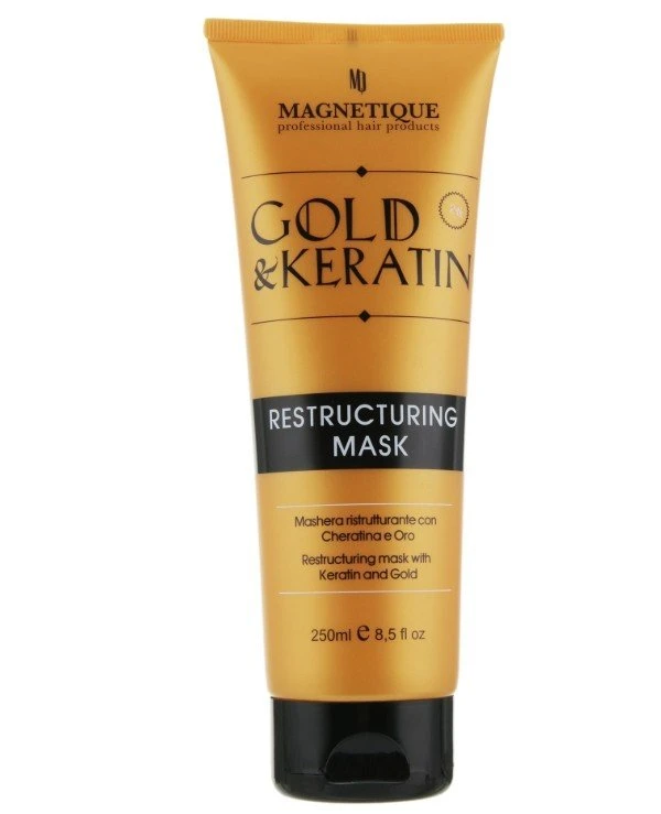 Magnetique Regenerating mask with keratin and microactive gold | Regenerating mask with keratin and microactive gold2
