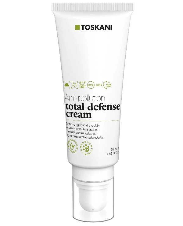Toskani Cosmetics - Дневной защитный крем Anti-Pollution Total Defense Cream 50 мл