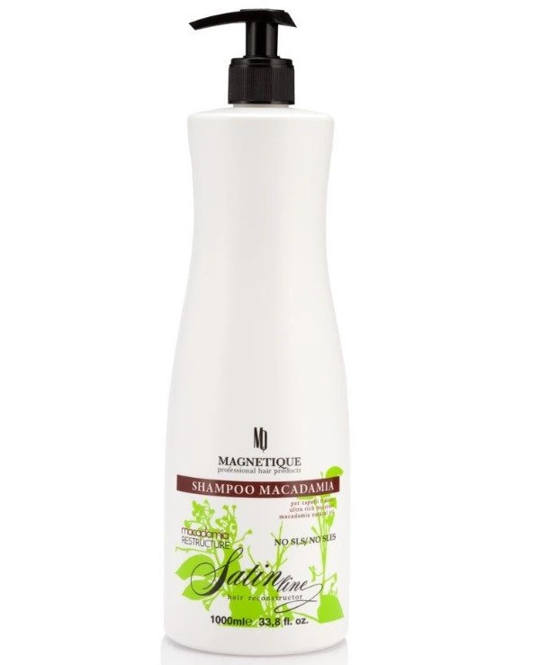 Magnetique - Shampoo with macadamia oil and keratin Shampoo Macadamia Resrtucture 1000ml