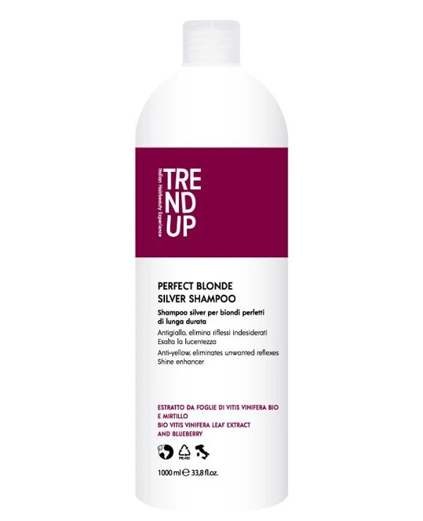 Trend-Up - Шампунь для осветленных волос Perfect Blonde Silver Shampoo 1000 мл